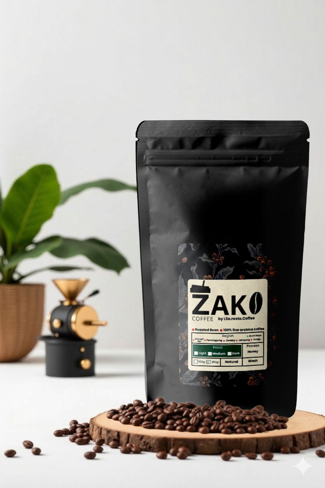 ZAKO Premium Roasted Bean (500 gram)